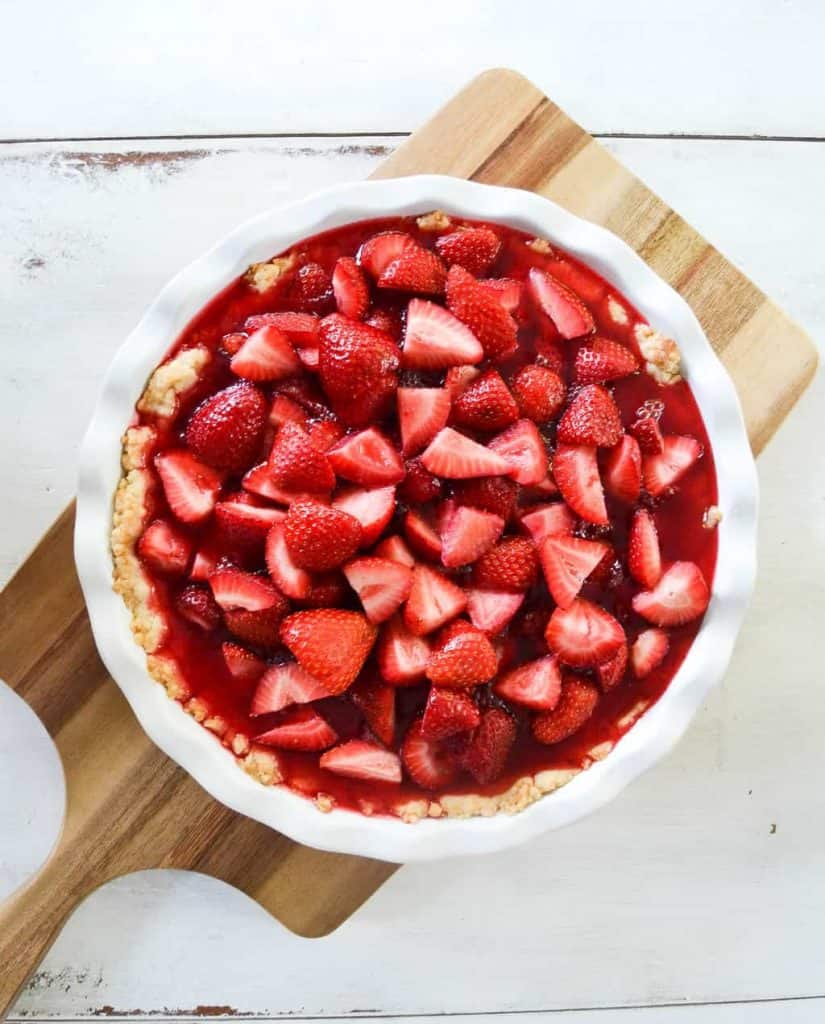 Strawberry pie