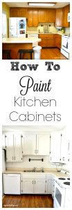 How To Paint Kitchen Cabinets - My Creative Days