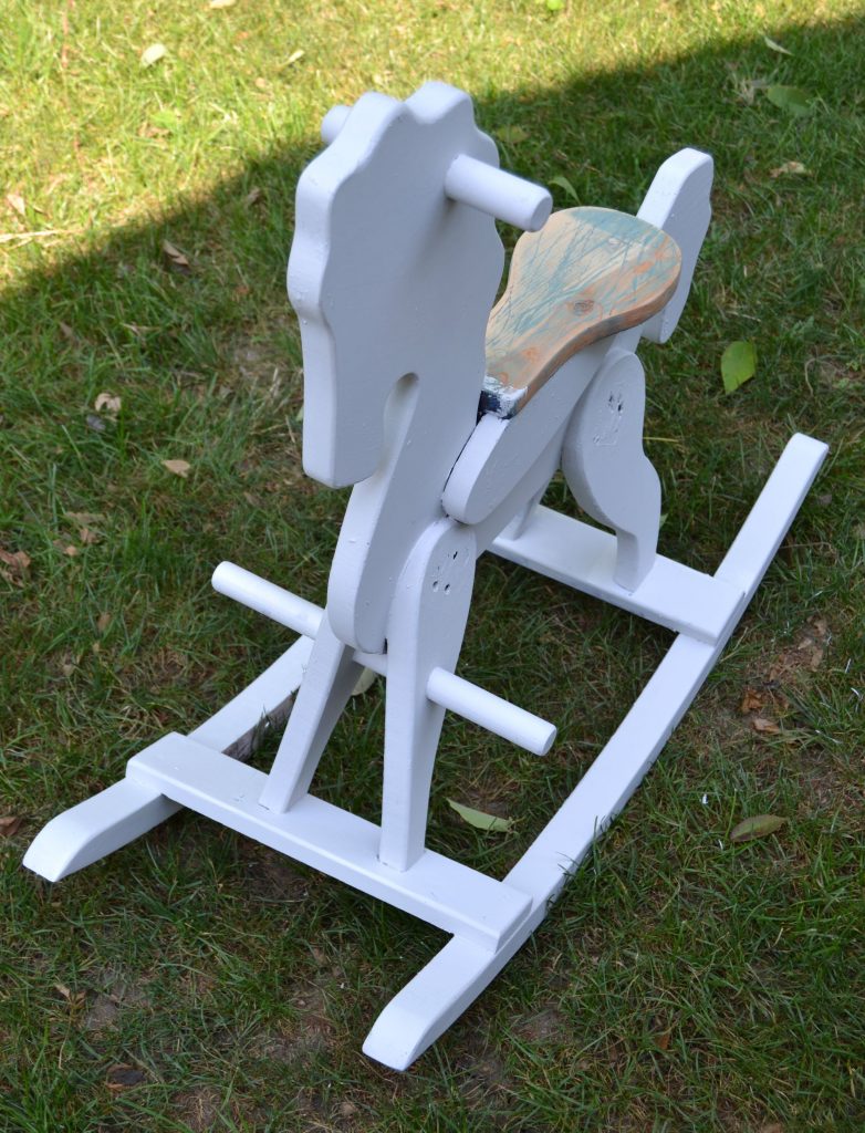 Homemade Rocking Horse Makeover - mycreativedays