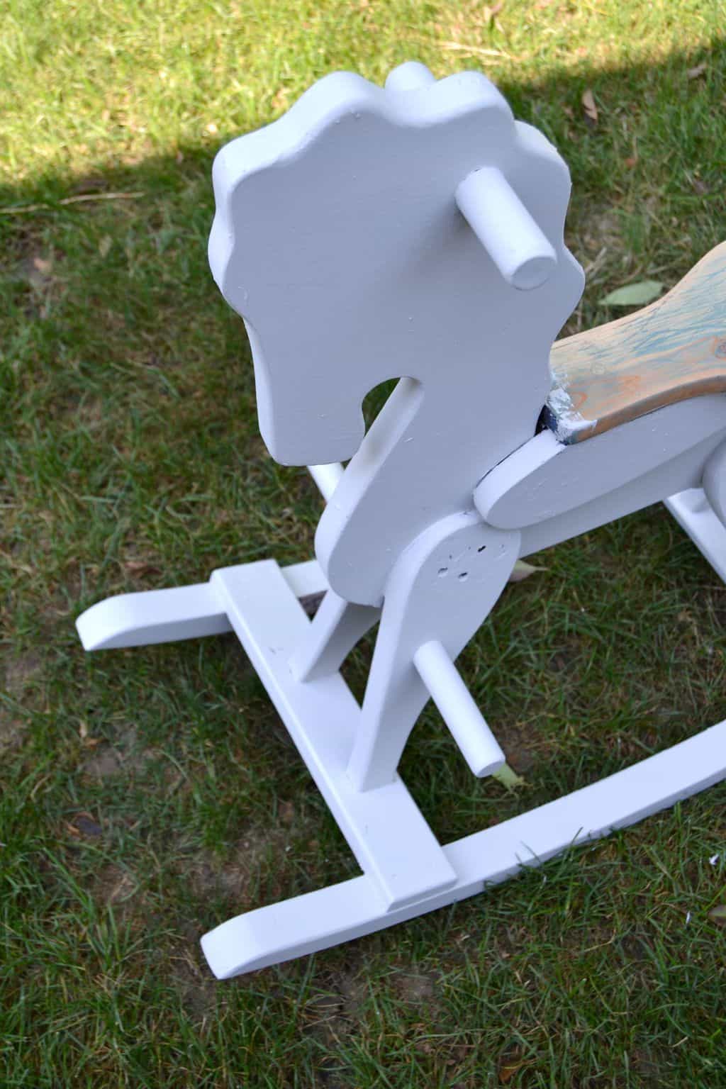 Homemade Rocking Horse Makeover - mycreativedays