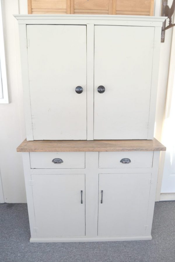 How To DIY A Cabinet Into A Farmhouse Hutch For Your Home!