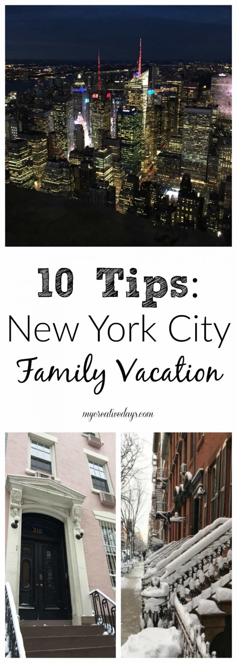 planning a family trip to new york city