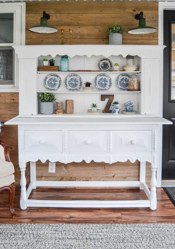 Painted Buffet Makeover DIY - Making It Pretty Again - My Creative Days
