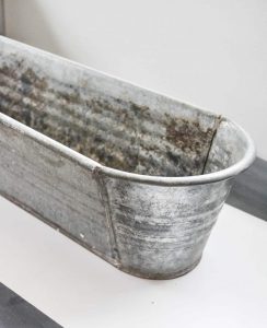 Galvanized Tub Planter Project That Adds Character & Charm.