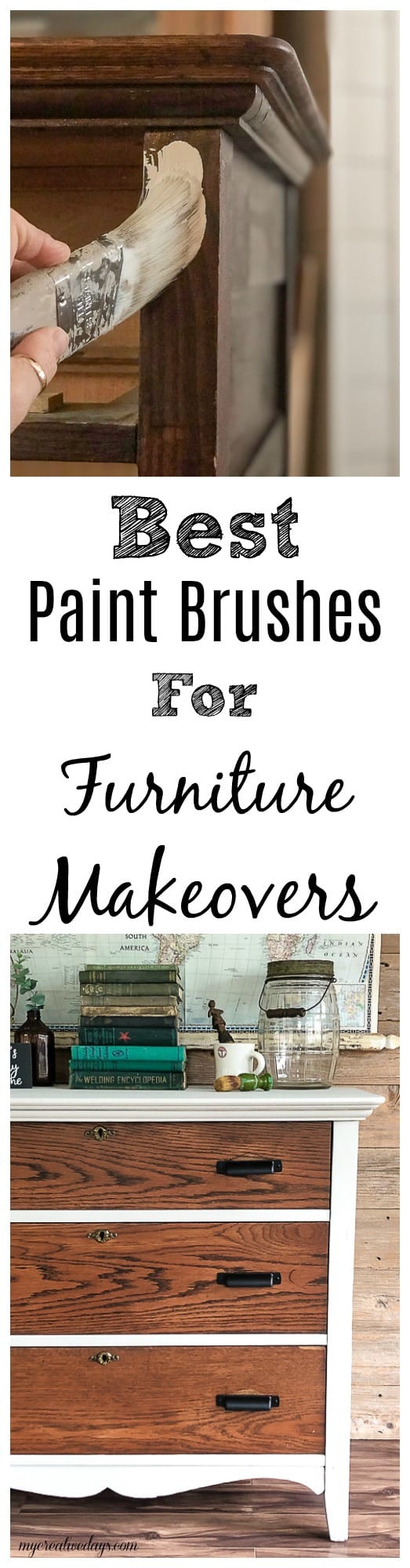 Best Paint Brushes For Furniture Makeovers - My Creative Days