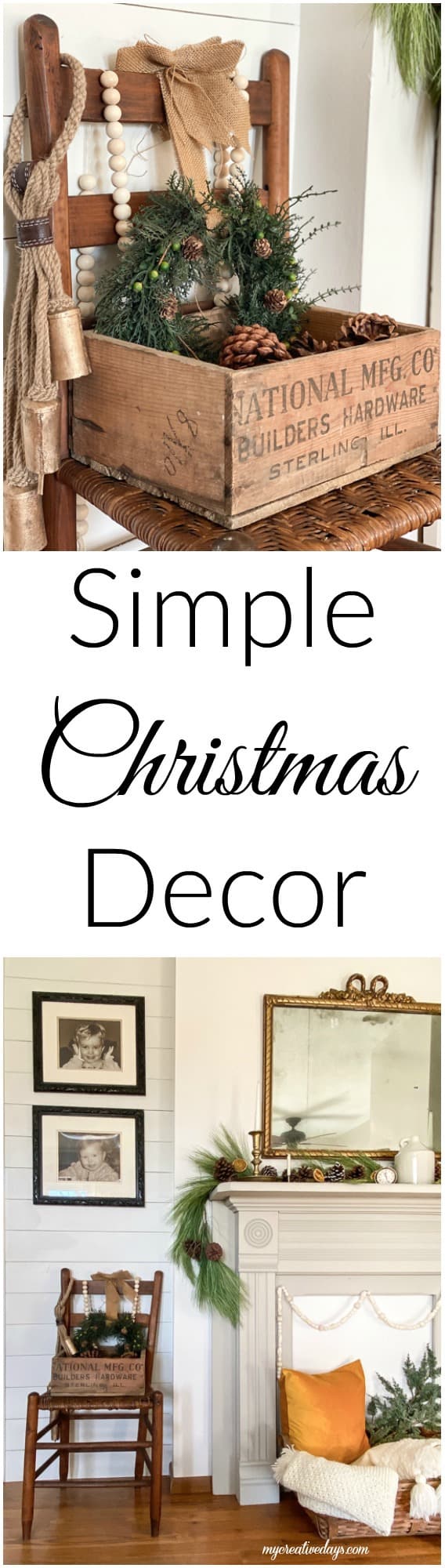 Simple Christmas Decor - My Creative Days