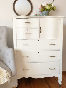 DIY Painted Dresser In Buttercream - My Creative Days