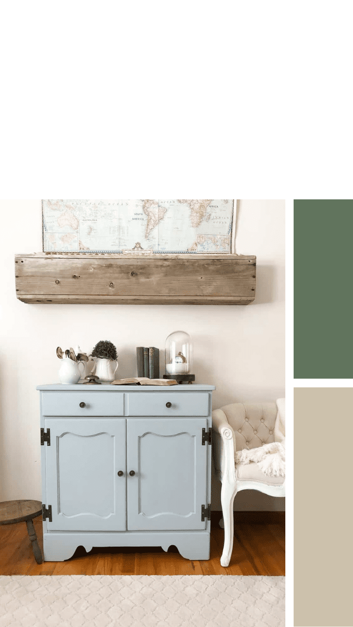 Sage Green Dresser Makeover - My Creative Days