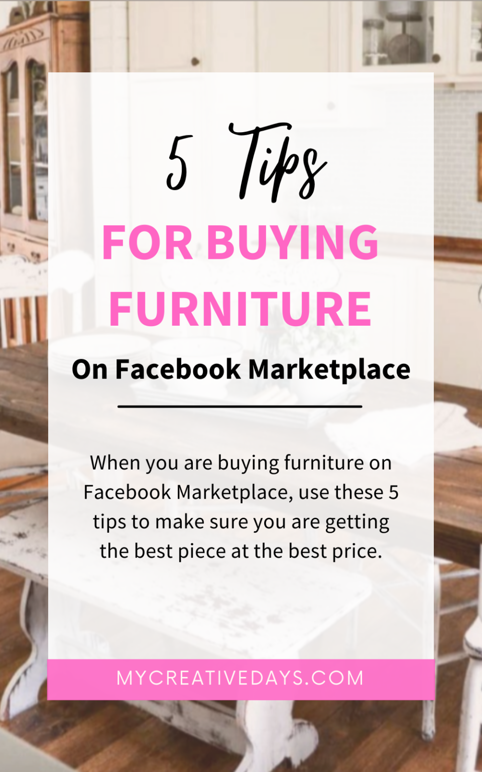 5 Tips For Buying Furniture On Facebook Marketplace My Creative Days