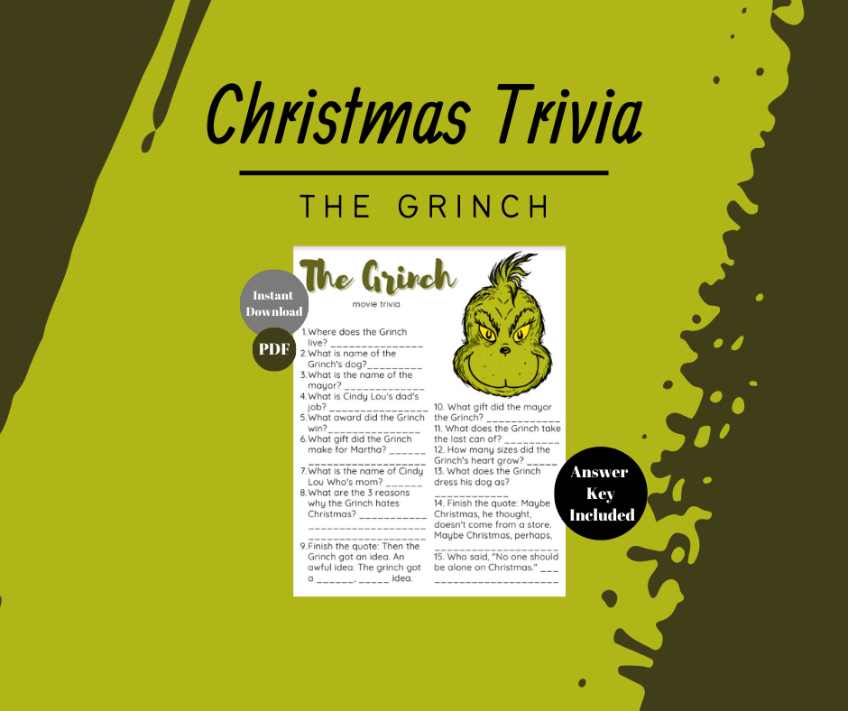 Grinch Trivia