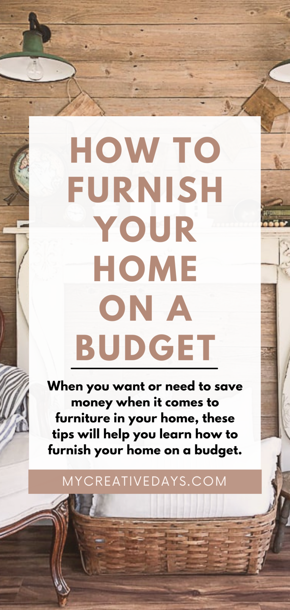  How To Furnish Your Home On A Budget My Creative Days