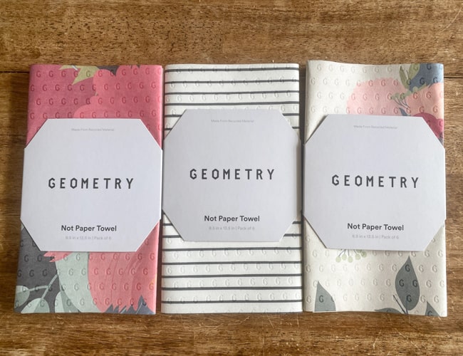 Introducing @geometry.house Not Paper Towels! Reusable and machine
