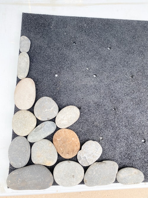 Learn how to create a DIY rock mat for your home spa. This easy tutorial shows you how to bring a luxurious, tranquil touch to your self-care routine.