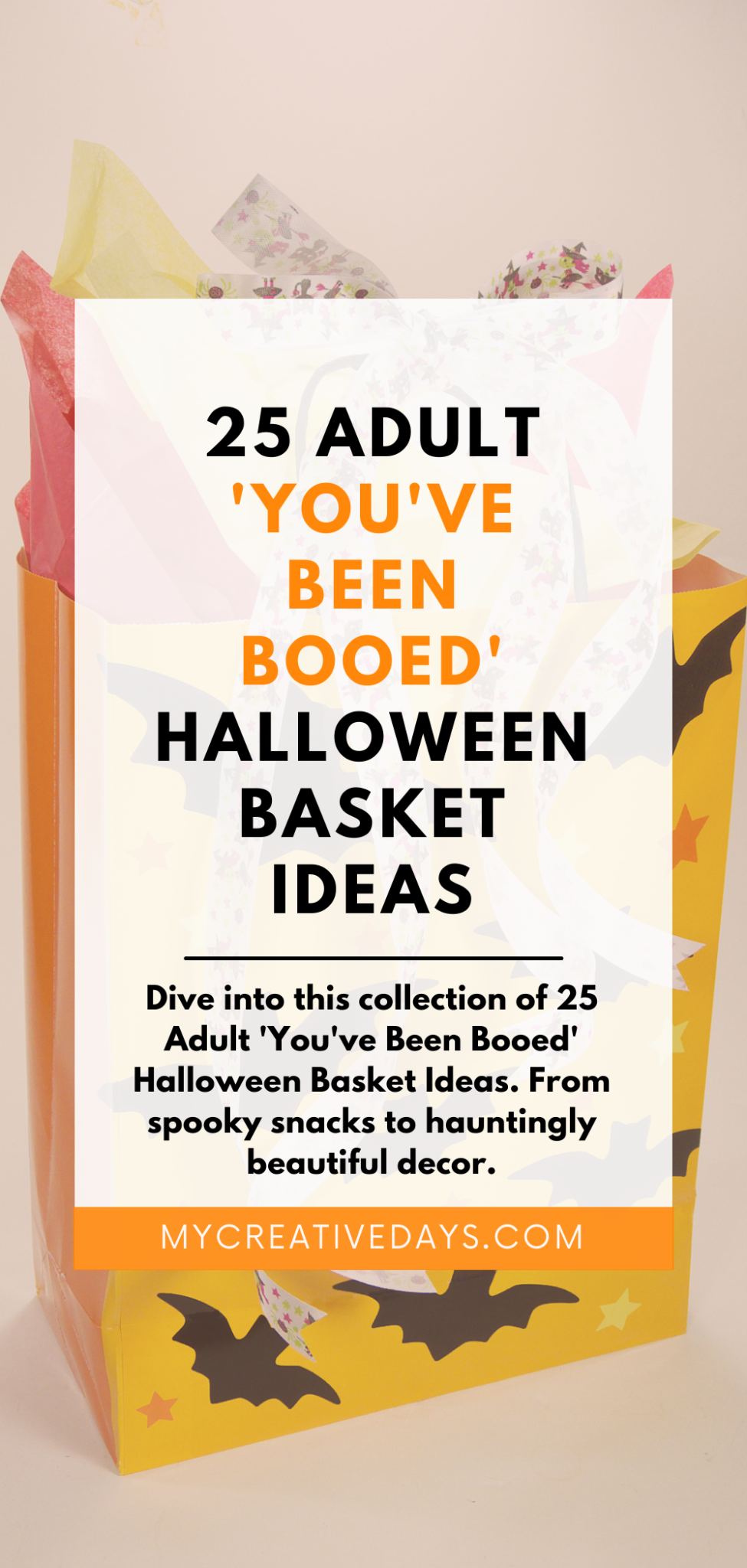 25 Adult ‘You’ve Been Booed’ Halloween Basket Ideas - My Creative Days