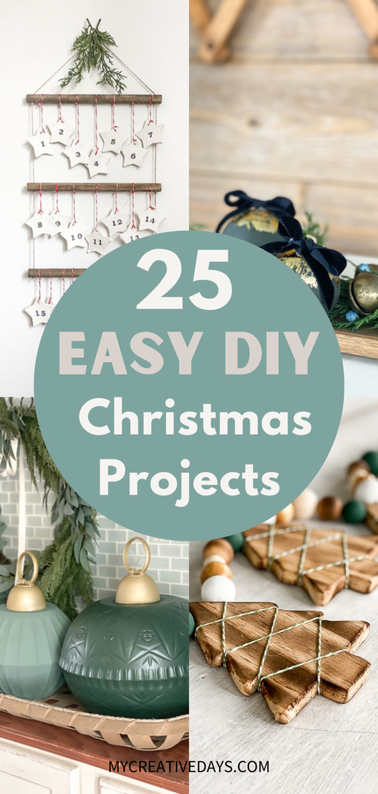 25 DIY Christmas Projects You Can Create Easily - My Creative Days
