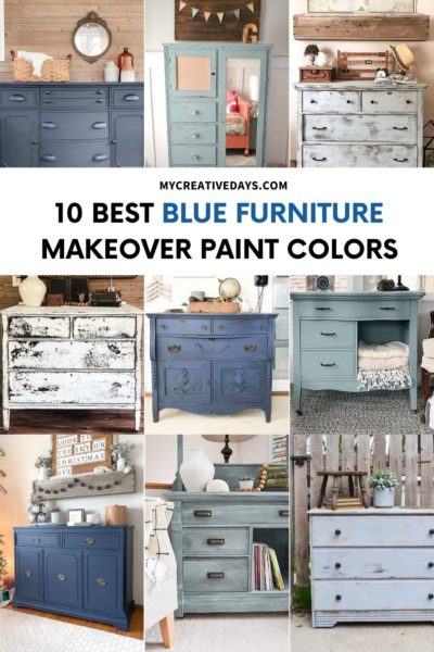 Best Blue Paint Colors For Furniture Makeovers - My Creative Days