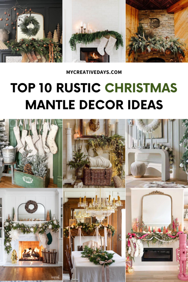 Top 10 Christmas Mantels - My Creative Days