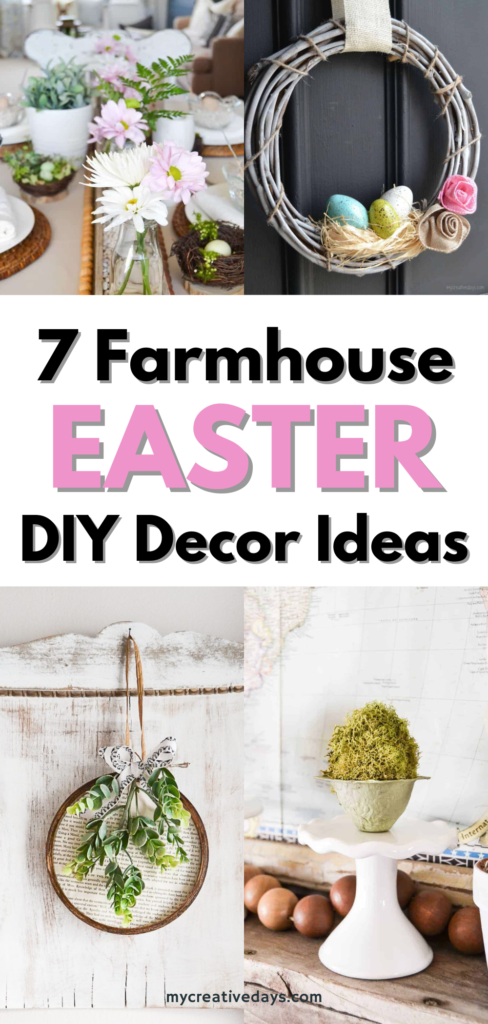 Farmhouse Easter Decor Ideas - My Creative Days