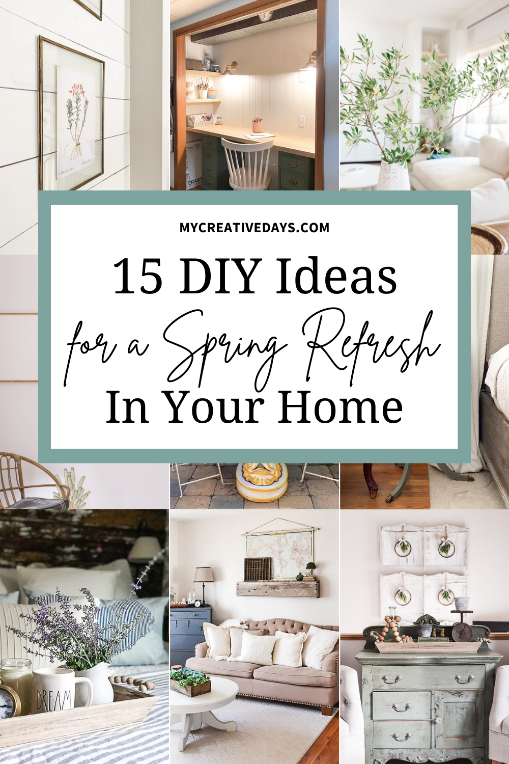 DIY Ideas for a Spring Refresh In Your Home
