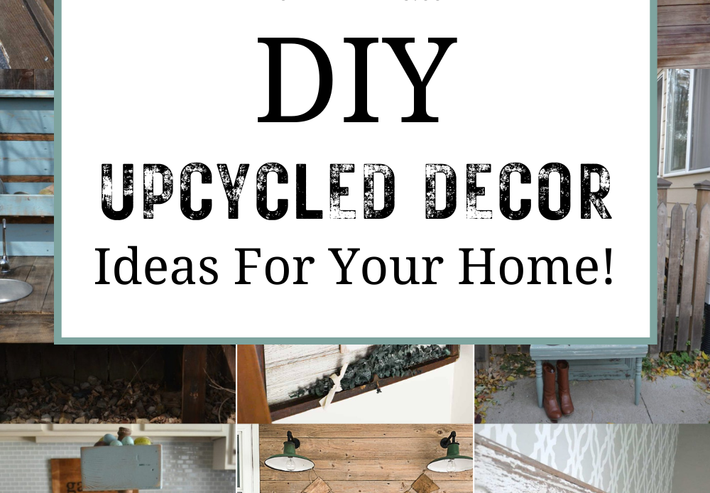 Diy Upcycled Decor Ideas - My Creative Days