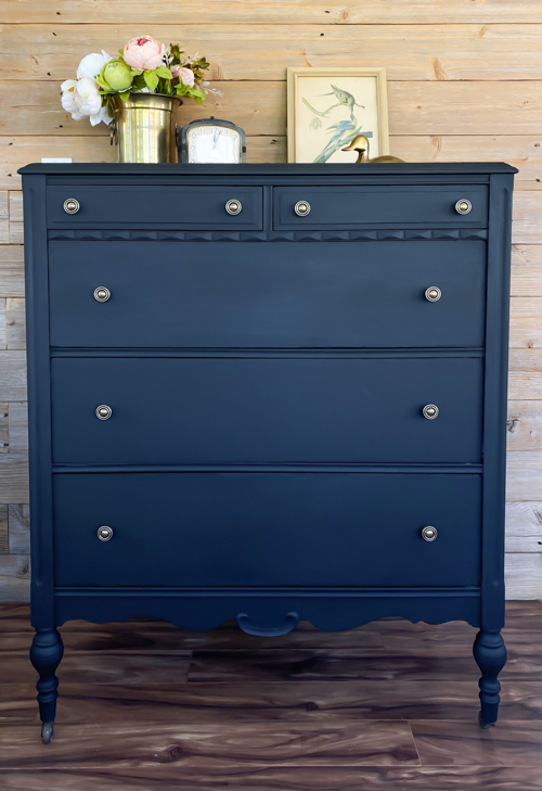 Discover how to transform your furniture with our Black Tall Dresser Makeover tutorial! Step-by-step painting guide for a stunning DIY dresser transformation.