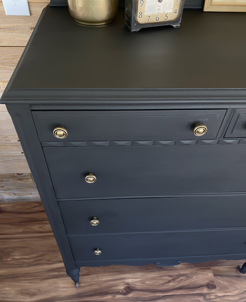 Discover how to transform your furniture with our Black Tall Dresser Makeover tutorial! Step-by-step painting guide for a stunning DIY dresser transformation.