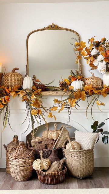 Discover charming Fall Mantel Decorating Ideas to transform your home! From rustic elegance to metallic accents, explore seasonal inspiration for your cozy space.