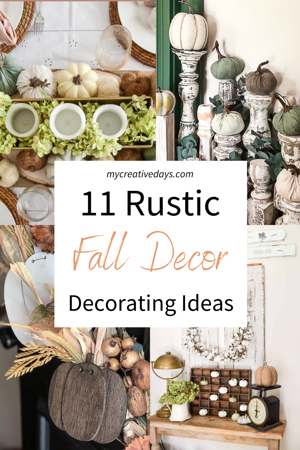 Rustic Fall Decor Ideas