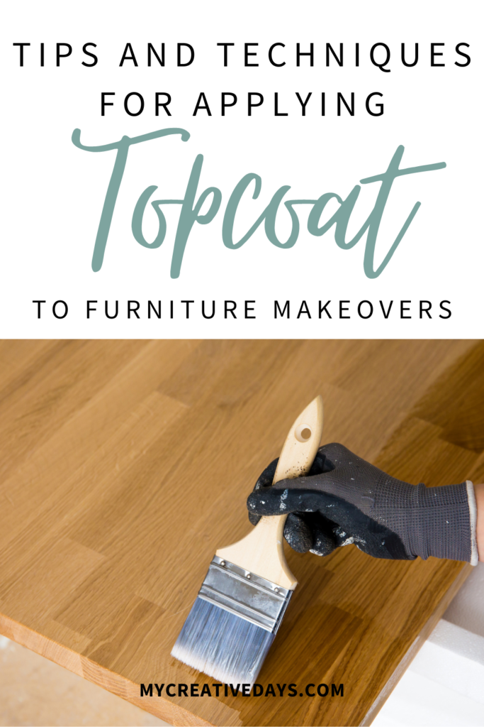 Learn essential tips and techniques for applying a topcoat to furniture makeovers. Ensure a flawless finish with our step-by-step guide.