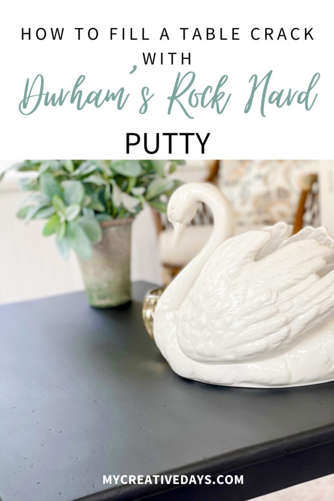 Learn how to fill a table crack with Durham’s Rock Hard Water Putty. Follow this guide for a seamless repair that restores and beautifies your table!