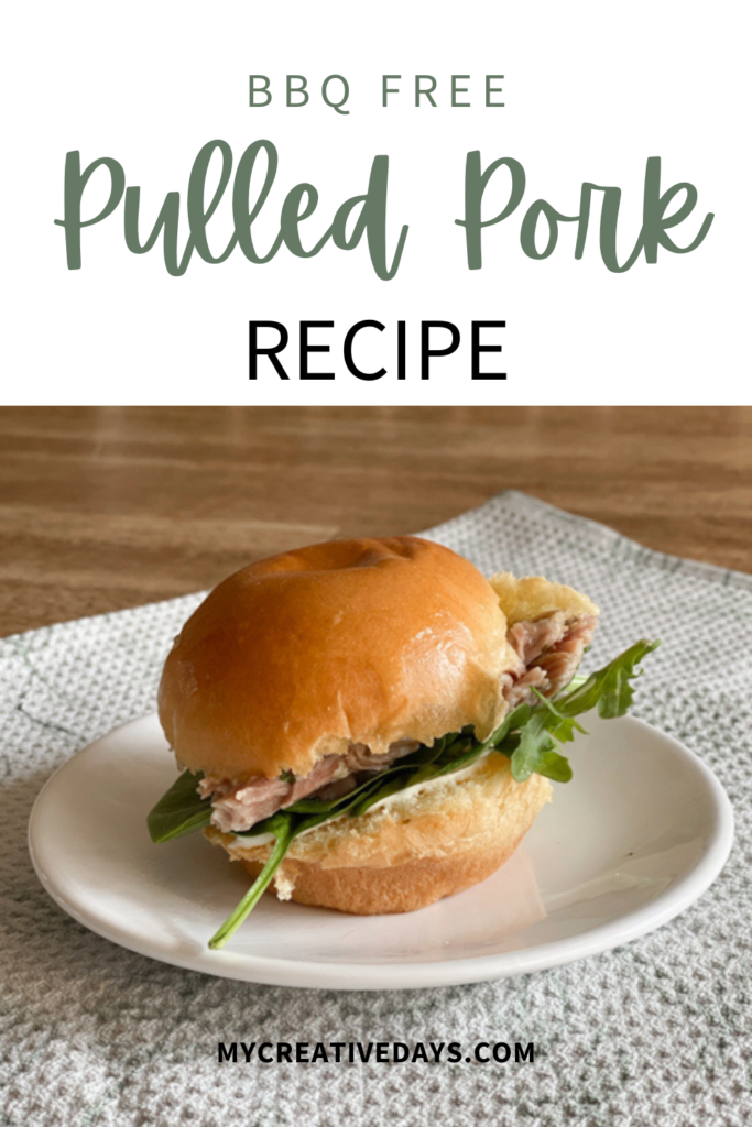 Discover a flavorful BBQ free pulled pork recipe that's easy to make in a slow cooker. Perfect for sandwiches and leftovers for delicious carnitas the next day!