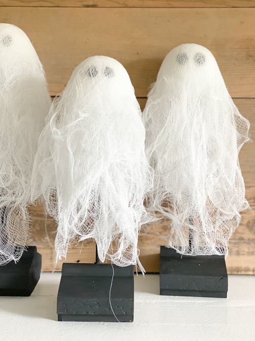 Create charming DIY tabletop ghosts for Halloween with our easy tutorial. Learn to make spooky yet adorable ghost decorations using simple materials at home.