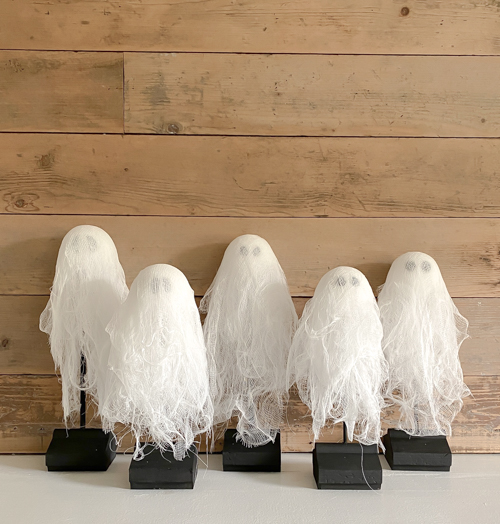 Create charming DIY tabletop ghosts for Halloween with our easy tutorial. Learn to make spooky yet adorable ghost decorations using simple materials at home.