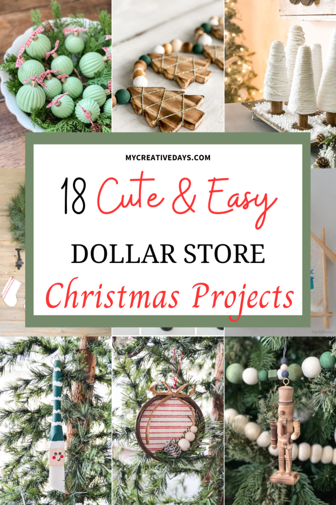 Create festive decor on a budget with cute Dollar Store Christmas projects! Discover easy ideas to transform affordable finds into stunning holiday decorations.