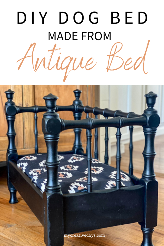 Create a unique DIY dog bed from an antique bed frame! Upcycle furniture into a stylish, comfortable space for your pet with this budget-friendly project.