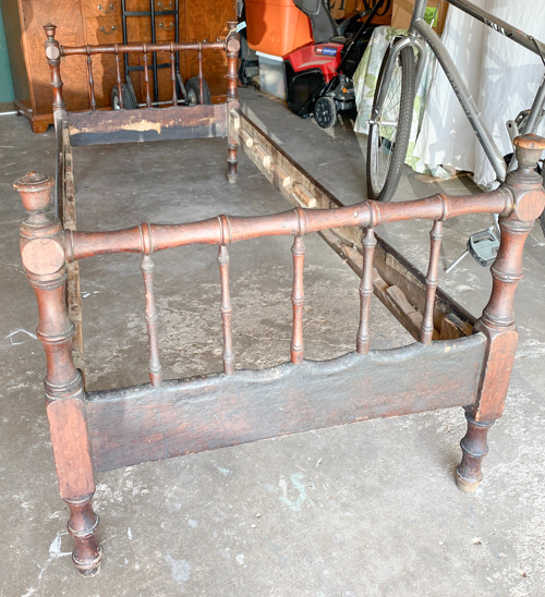 Create a unique DIY dog bed from an antique bed frame! Upcycle furniture into a stylish, comfortable space for your pet with this budget-friendly project.