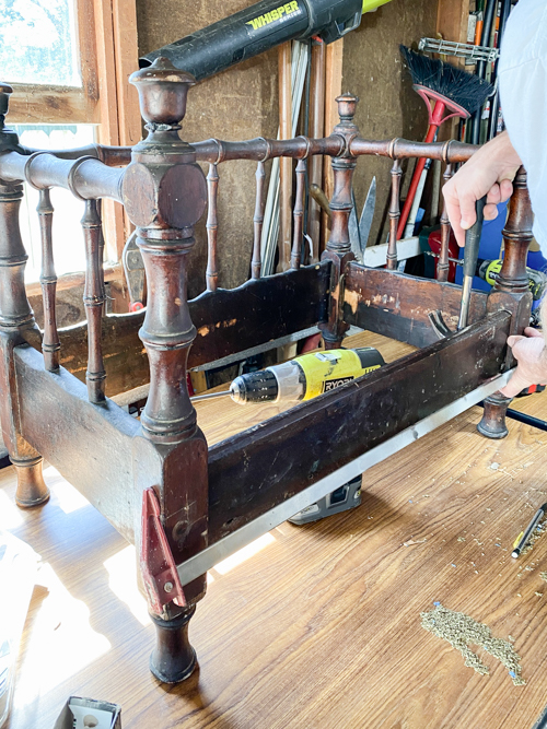 Create a unique DIY dog bed from an antique bed frame! Upcycle furniture into a stylish, comfortable space for your pet with this budget-friendly project.