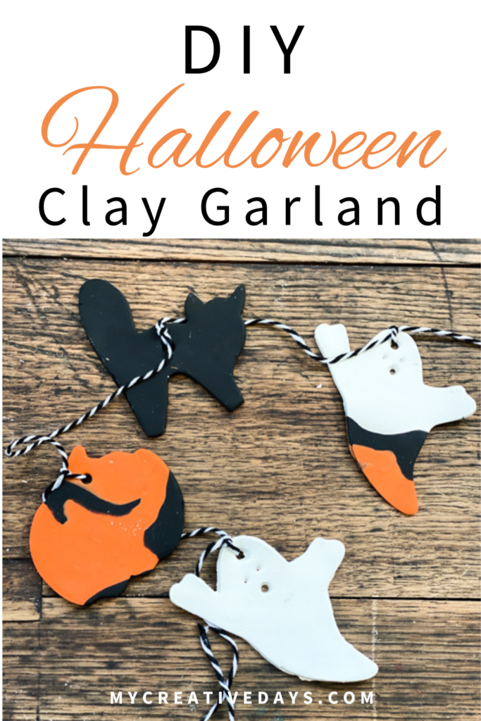 Create a spooky DIY Halloween Clay Garland with our easy step-by-step guide. Perfect for adding a handmade touch to your Halloween decorations this season!