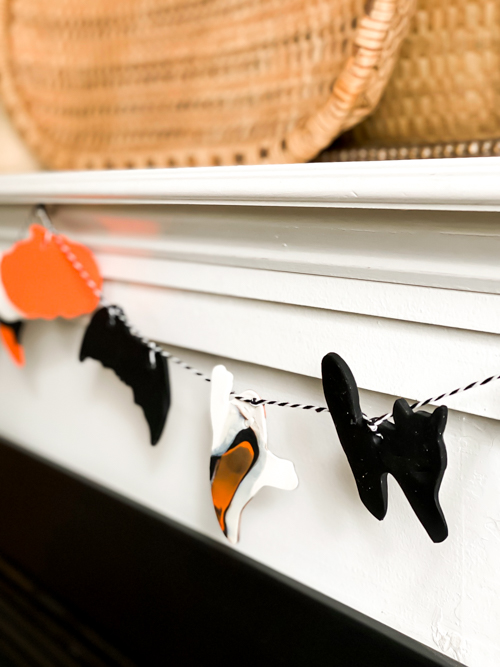 Create a spooky DIY Halloween Clay Garland with our easy step-by-step guide. Perfect for adding a handmade touch to your Halloween decorations this season!