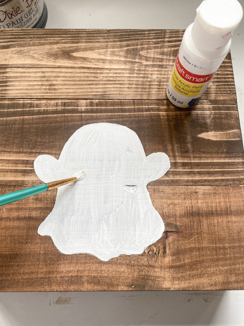 Create a DIY Halloween Ghost Sign with this easy tutorial! Perfect for Halloween decor, customize it to fit your style. Fun, simple, and budget-friendly!