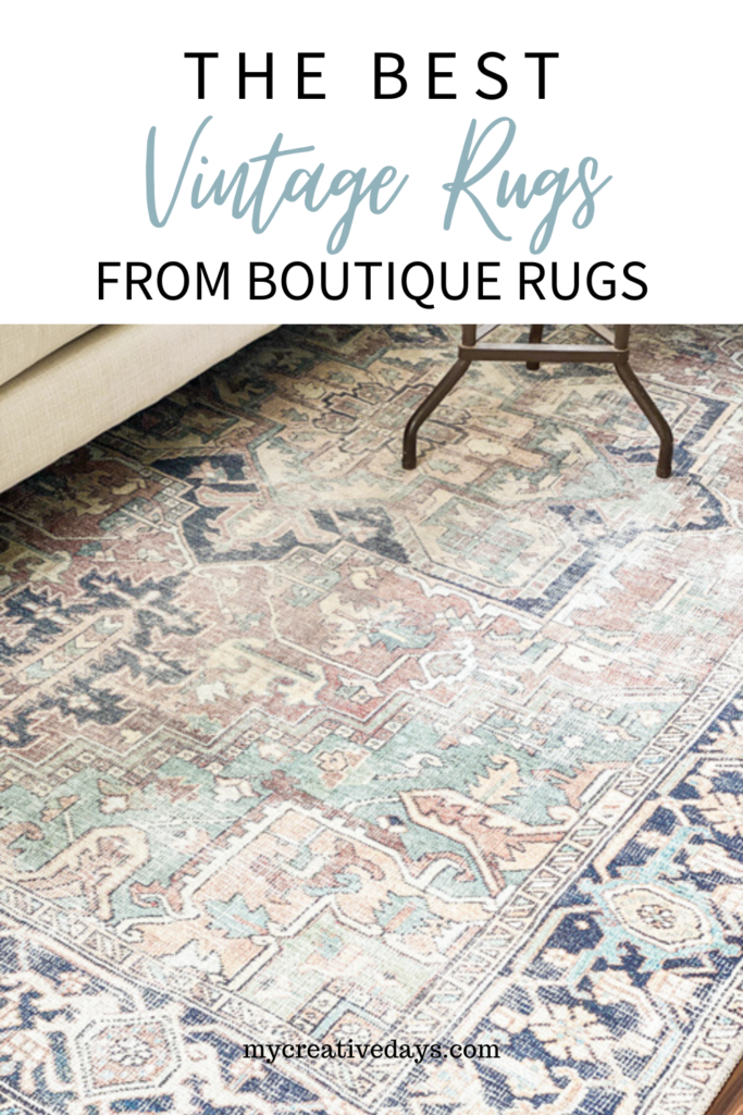 The best vintage rugs from Boutique Rugs add timeless charm to any room. Explore my top picks and other vintage-style options with a special discount inside!