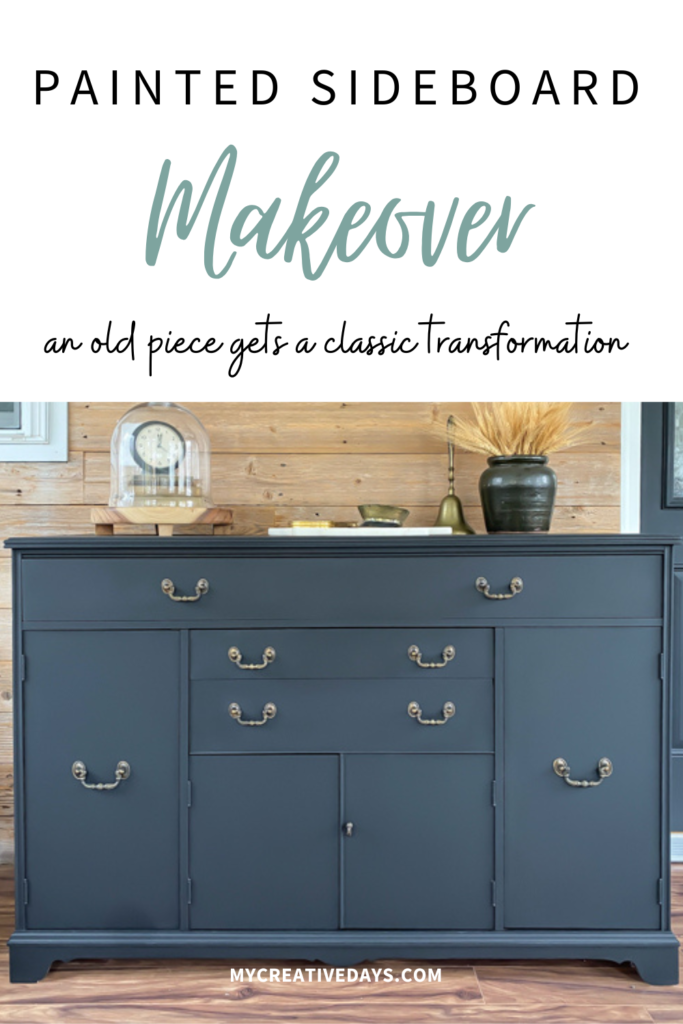 Discover how to achieve a stunning Painted Sideboard Makeover with step-by-step instructions, tips, and supply recommendations for a stylish transformation!