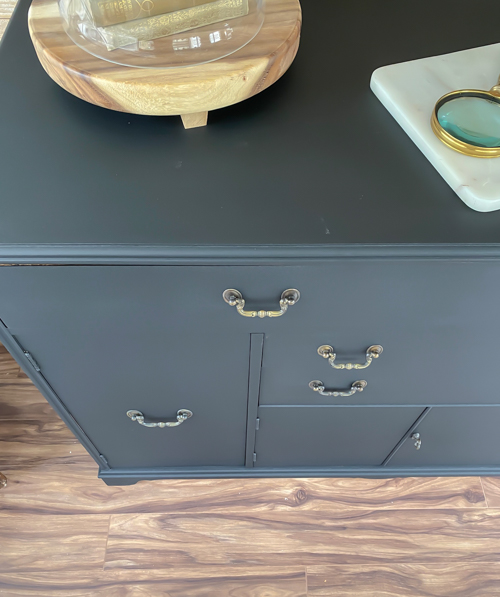 Discover how to achieve a stunning Painted Sideboard Makeover with step-by-step instructions, tips, and supply recommendations for a stylish transformation!