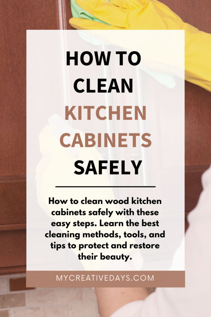 How to Clean Wood Kitchen Cabinets Safely with these easy steps. Learn the best cleaning methods, tools, and tips to protect and restore their beauty.