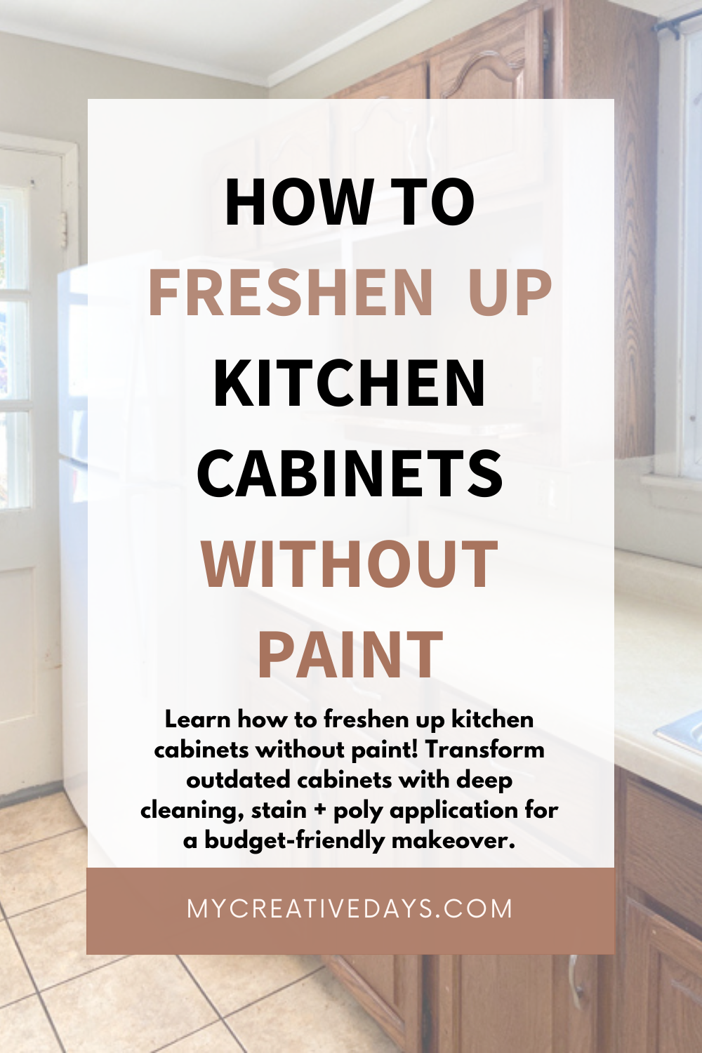 How to Freshen Up Kitchen Cabinets Without Paint