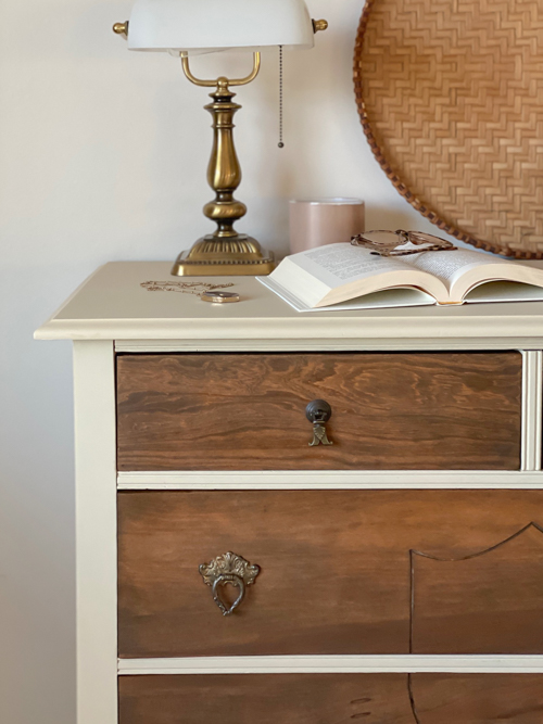 Transform furniture with a stunning dresser makeover using paint and gel stain. Learn how to create a custom, high-end look with this easy DIY project.