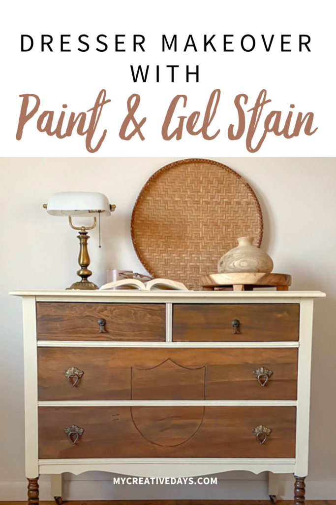 Transform furniture with a stunning dresser makeover using paint and gel stain. Learn how to create a custom, high-end look with this easy DIY project.