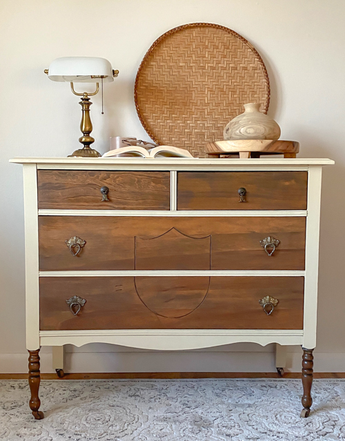 Transform furniture with a stunning dresser makeover using paint and gel stain. Learn how to create a custom, high-end look with this easy DIY project.