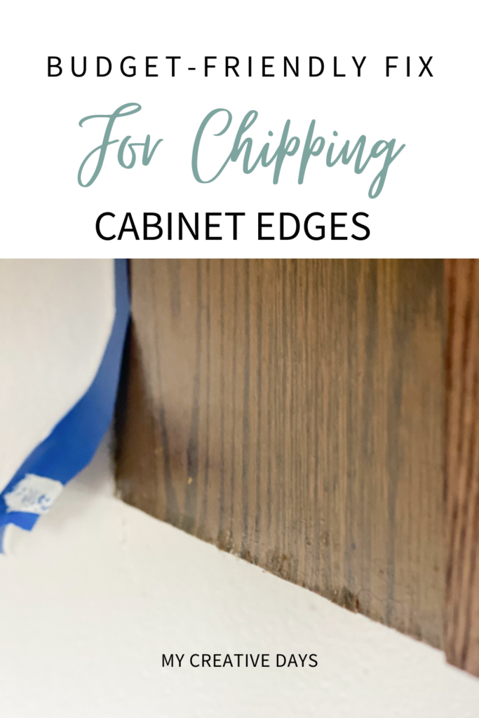 Fix chipping cabinet edges with trim for a quick, budget-friendly update. Learn how this easy DIY can save you thousands and refresh your kitchen cabinets.